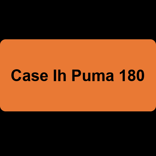 Case Ih Puma 180